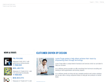 Tablet Screenshot of lyonsforge.com